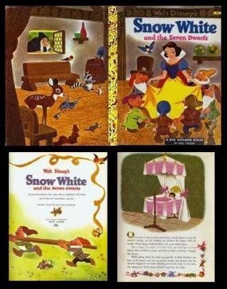 LBgb-31 Golden Book - Disney Snow White lbgb31