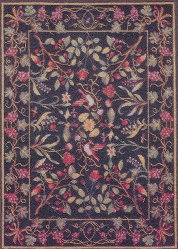 Grape Arbor Printed Rug WN1142