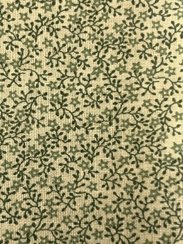 Green Floral Fabric from Renee's Collection fabric003