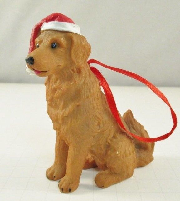 Golden Retriever Ornament - 3-3/4" doggy2