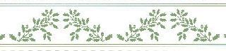 Green-on-White Border JMH20B