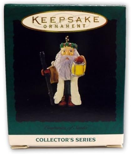 Hallmark Ornament - Centuries of Santa 3rd in Series 1996 QXM4091