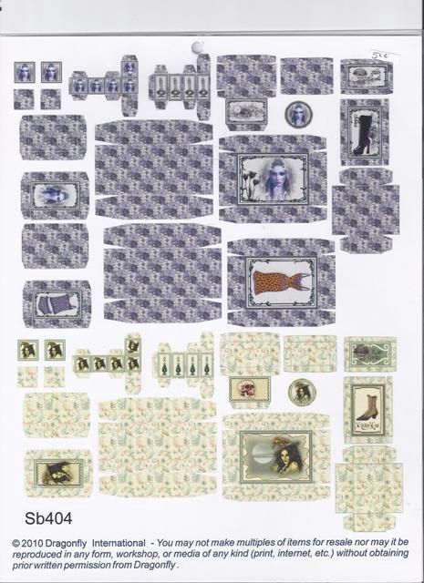 Halloween Box Sheet SB404