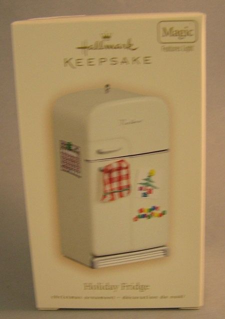 Hallmark-Holiday-Fridge-Magic-Keepsake-Ornament-NIB-2007-F qxg7549
