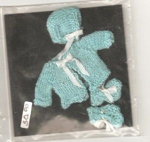 Handmade Blue Baby Set Handmadebabtset
