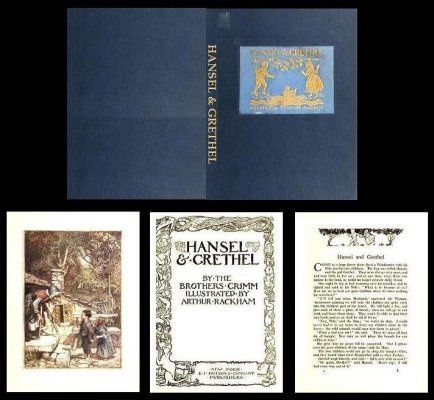 LBar-15 Hansel and Grethel -Rackham Illustrated