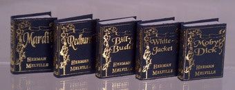 NI166 Herman Melville Books set/5