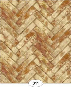 Herringbone Brick - Blush WAL811