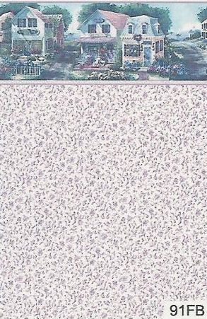 Houses Lavender 91FB wal91fb