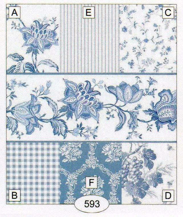 Jacobean 593 wal593
