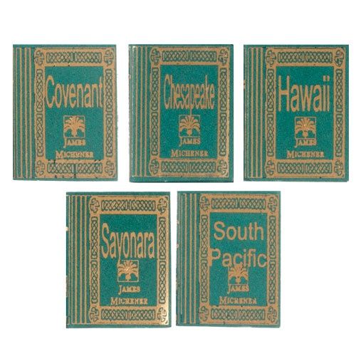 NI168 James Michener Books set/5