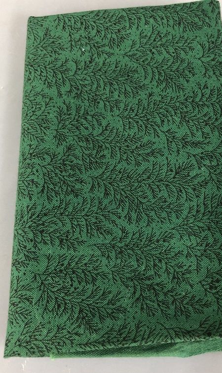 Green Print Cotton mc01501-1