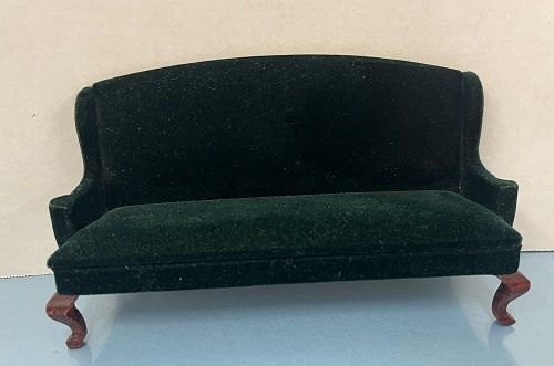 Green Velvet Couch MC71X