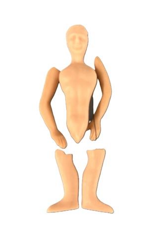 Half Scale man with bendable legs dd007-1