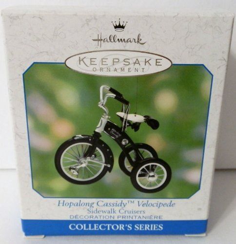 HMQE08411 Hallmark 2000 #4 Hopalong Cassidy Velocipede