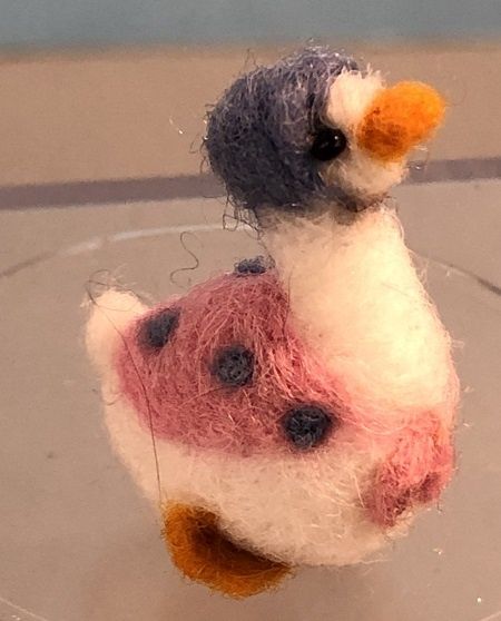 Hand Felted Mother Duck LV23072