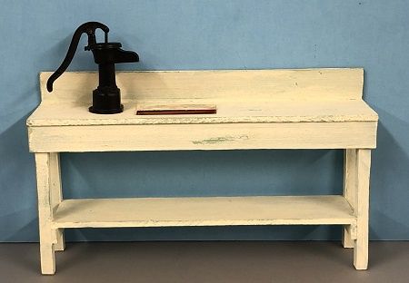 Handcrafted Hand Pump with Sink MC00415