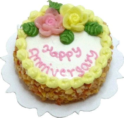 Happy Anniversary Cake bdk1409
