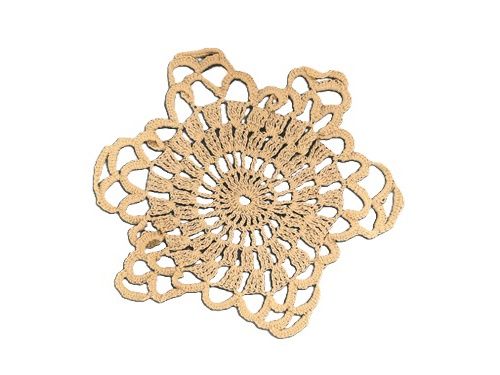 Hexagonal Crocheted Tablecloth MC1774x