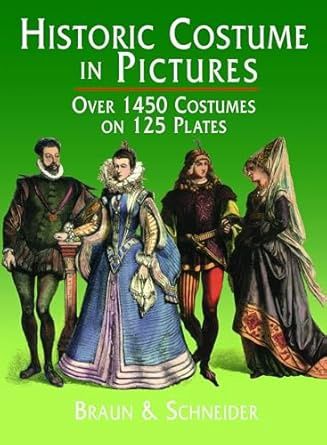 Historic Costume in Pictures 0-486-23150-X
