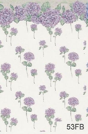Hydrangea Lavender 53FB wal53fb