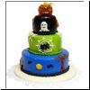 Jack-o-Lantern Cake K1211