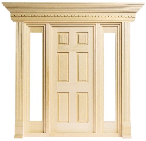 Jamestown 6-Panel Door w/Side Lights hw6010