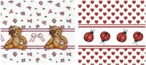 Kit for Girls' Dresses (2) - Ladybugs and Bears DR101