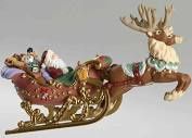 Hallmark 1997 Santa's Magical Sleigh LARGE Ornament 1501237816