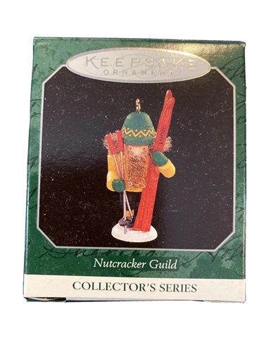Hallmark Ornament Nutcracker Guild - New Old Stock qxm4203
