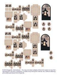 Halloween Witching Wares - Sheet of Boxes sb401