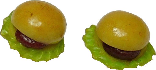 Hamburgers-Set of 2 f193