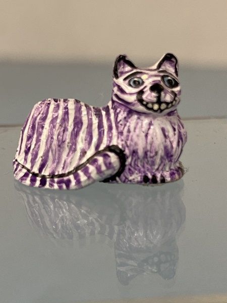 Handpainted Chessie Cat from Alice in Wonderland mc031700