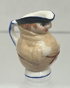 Handpainted Porcelain Toby-Style Pitcher cn463