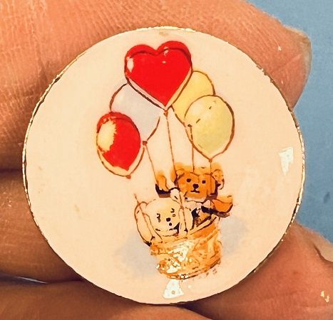 Hot Air Balloon Plate ala2854