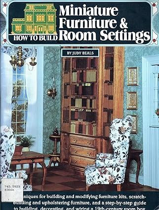 How to Build Miniature Furniture and Room Settings isbn0-
