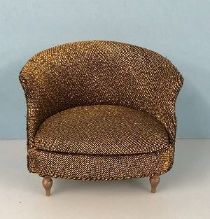 Ideal Petite Princess Fantasy Doll Furniture SHIMMERY Gold Chair 4411-5