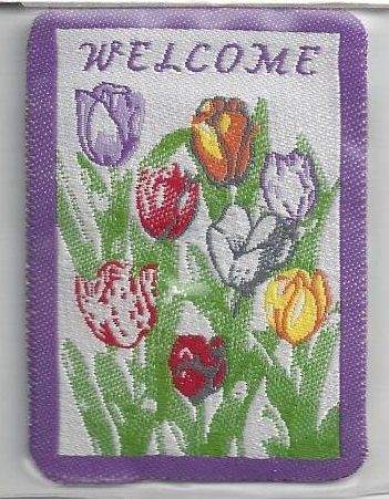 Iris Welcome Mat samat07