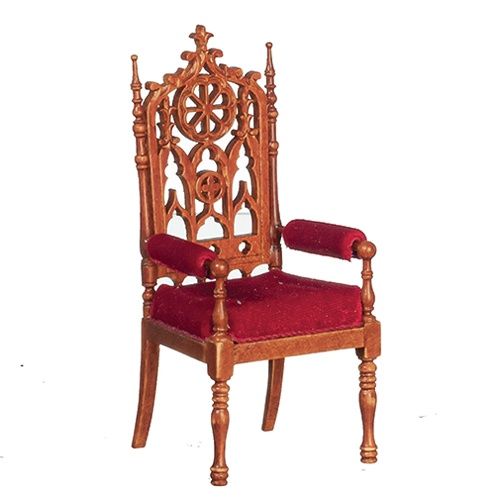 AZJJ20030WN Jacobean Wainscot Armch/W