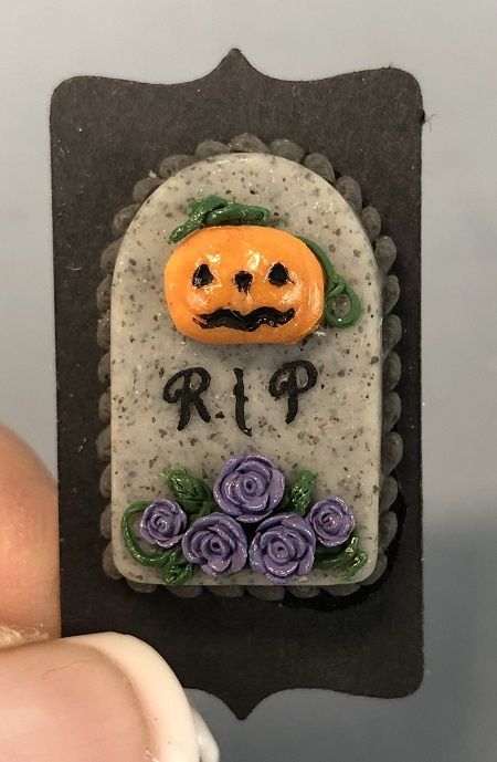 Halloween RIP Cake JC103