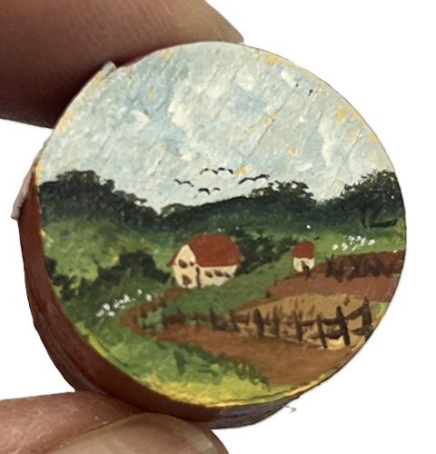 Hand Painted Shaker Box so1808