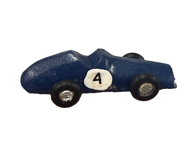 Handcarved Toy Race Car mc1376x