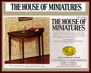 Hepplewhite Side Table kit no40004