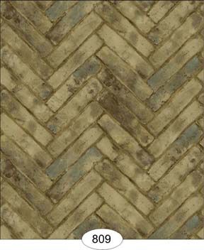 Herringbone Brick - Grey WAL809