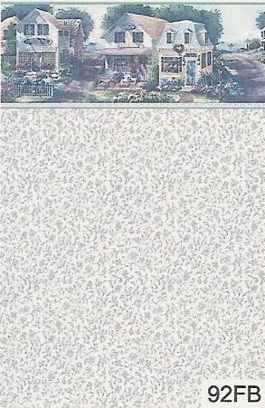 Houses Green 92FB wal92fb