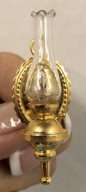 Hurricane Lamp Sconce 62189