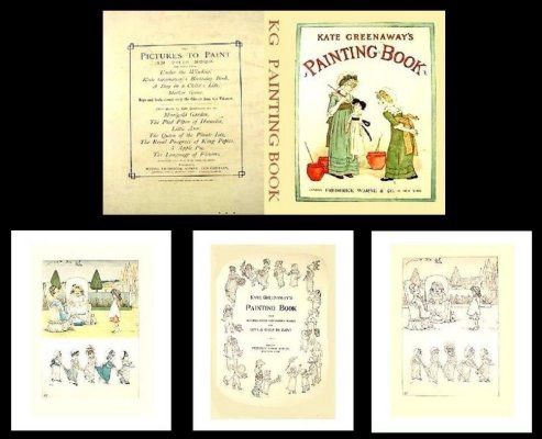 LBkg-4 Kate Greenaway- Painting Book