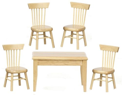 Kitchen Table Set/White gm008