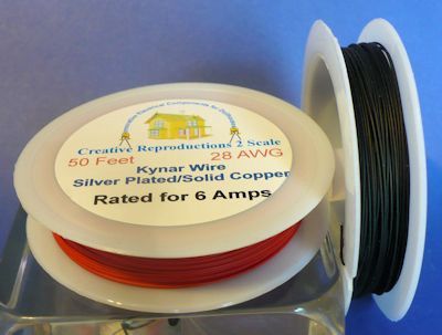 CR2S727-2 Kynar Black Hook-up Wire (50ft)
