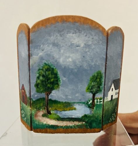 Hand Painted Screen so1855